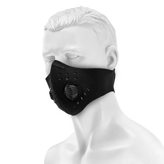 Mască de neopren anti-mog Maraton - negru