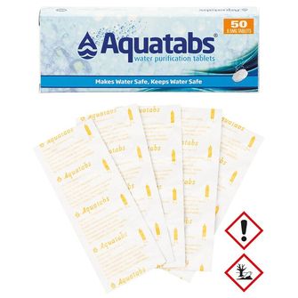 Dezinfecția apei MFH Medentech Aquatabs, 50 de tablete