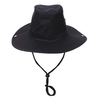 Pălărie MFH Cowboy culoarea neagră