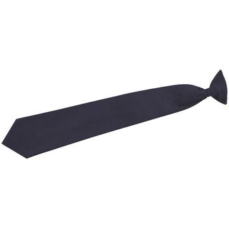 MFH Cravată cu clemă, de securitate, albastru