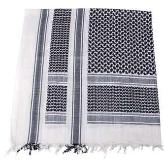 MFH PLO Arafatka din bumbac, negru - alb, 115 x 110cm