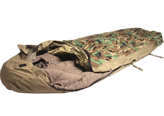Mil-Tec Cover impermeabil cu trei straturi pentru sacul de dormit, woodland