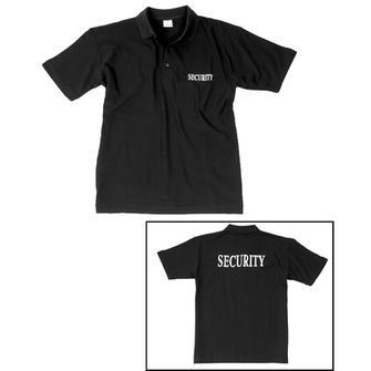 Mil-Tec SECURITY tricou polo negru