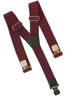 Clip pentru bretele pantaloni Natur, Burgundia