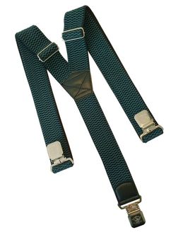 Clip pentru bretele pantaloni Natur, albastru verde