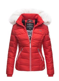 Navahoo KHINGAA´S Jachetă de iarnă pentru femei cu glugă, roșie