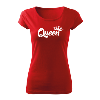 DRAGOWA tricou de damă queen, rosu 150g/m2