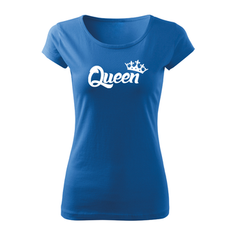 DRAGOWA tricou de damă queen, albastru 150g/m2