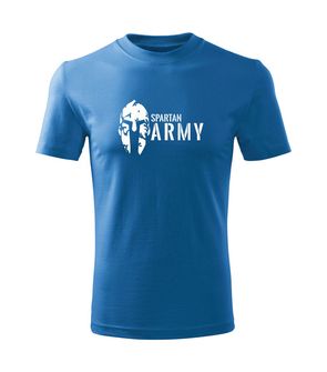 DRAGOWA Tricou de copii scurt Spartan army, albastru