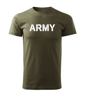 DRAGOWA tricou Army, măsliniu 160g/m2