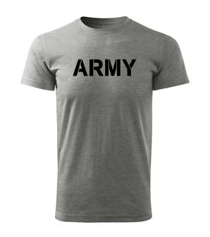 DRAGOWA tricou Army, gri 160g/m2
