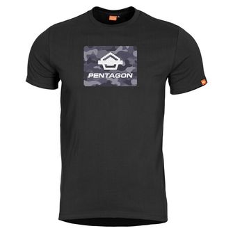 Pentagon Spot Camo tričko, negru