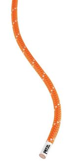 Frânghie Petzl PUSH 9 mm de joasa tensiune 40m, portocalie