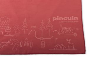 Pinguin Micro toaletă Harta cu prosoape 40 x 80 cm, roșu