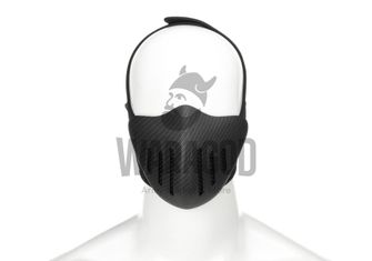 Pirate Arms Trooper pro shape half mask, carbon