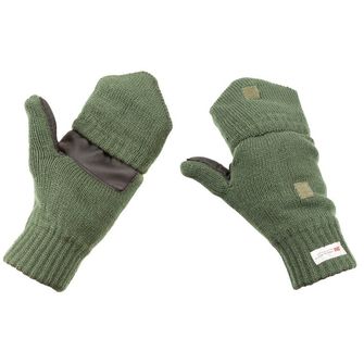 MFH Mănuși tricotate cu izolație 3M™ Thinsulate™, verde OD