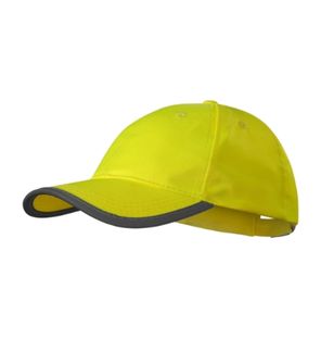 Rimeck șapcă reflectorizantă de siguranță, galben fluorescent