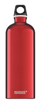 SIGG Traveller Sticlă de băut din aluminiu SIGG Traveller 1 l roșu