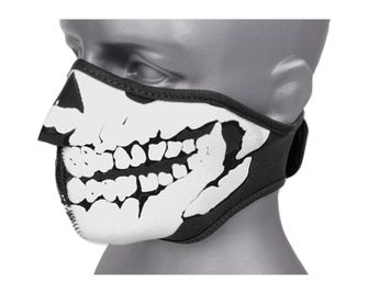 Mască din neopren TM 3D craniu - negru