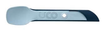 UCO Switch Set de tacâmuri expandabile din nailon cu buclă pentru fixare și suport pentru furculiță Spork stoneblue
