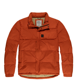 Jachetă Vintage Industries Cas, portocalie