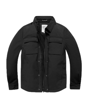 Vintage Industries Wyatt jachetă cu cămașă, negru