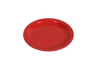 Waca Farfurie de desert din melamină cu diametrul de 19,5 cm roșu