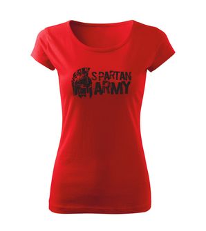 DRAGOWA tricou de damă Aristón, rosu 150g/m2