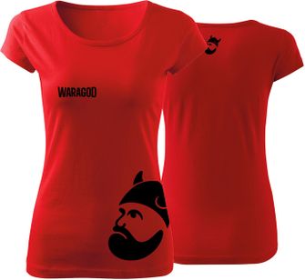 WARAGOD tricou de damă BIGMERCH, rosu 150g/m2