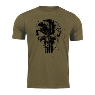 DRAGOWA tricou Frank the Punisher, măsliniu 160g/m2