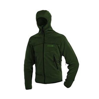 Jachetă Warmpeace Sneaker, verde alpin/verde