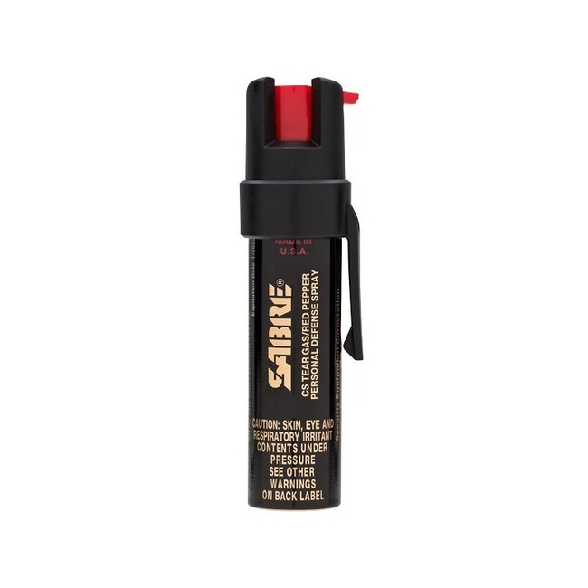 Spray defensiv SABRE RED Buzunar civil cu clemă