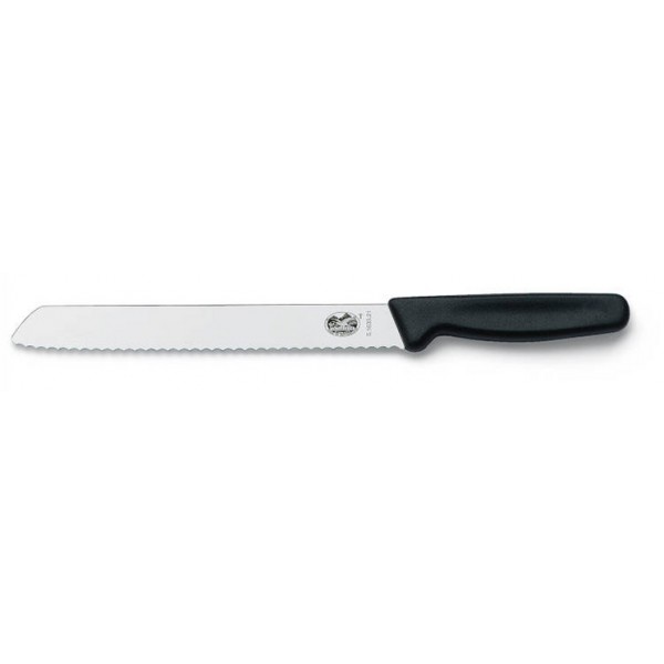 Victorinox cuțit pentru pâine și produse de panificație 18cm lama,negru