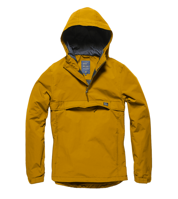 Jachetă de tranziție Vintage Industries Shooter Anorak, galbenă
